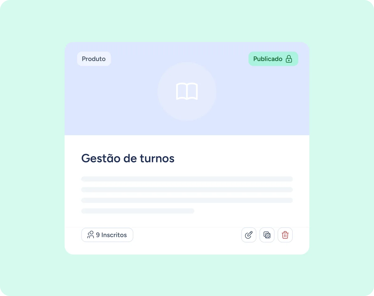 Formação de produto com Sesame Learning