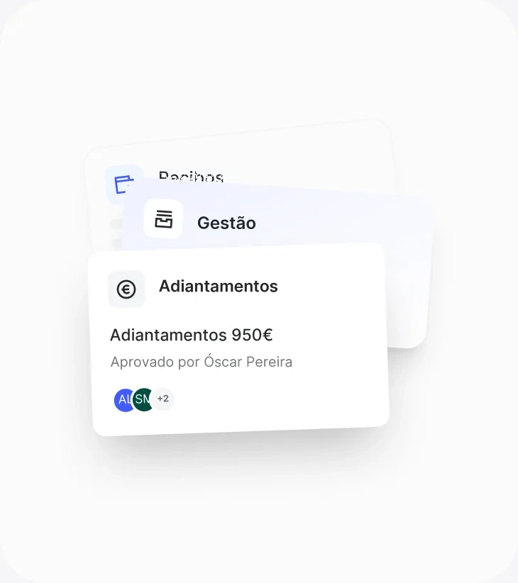 Recibos de vencimento preparados para a contabilidade na Sesame HR
