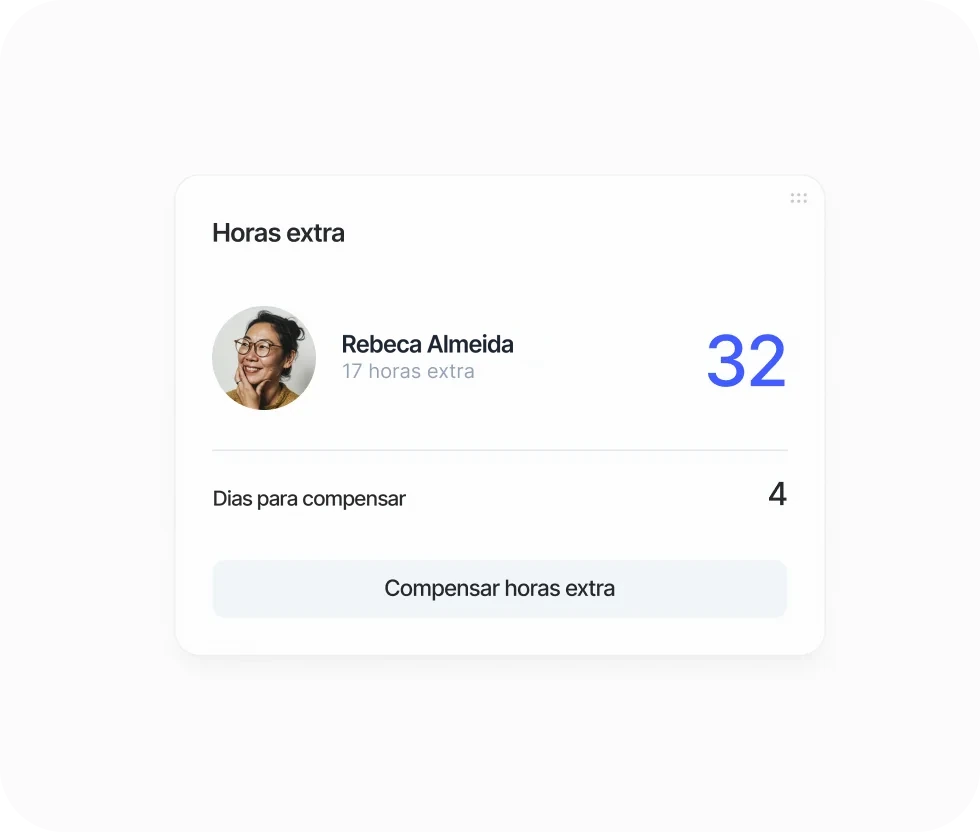 Bolsa de horas extra compensadas en Sesame HR