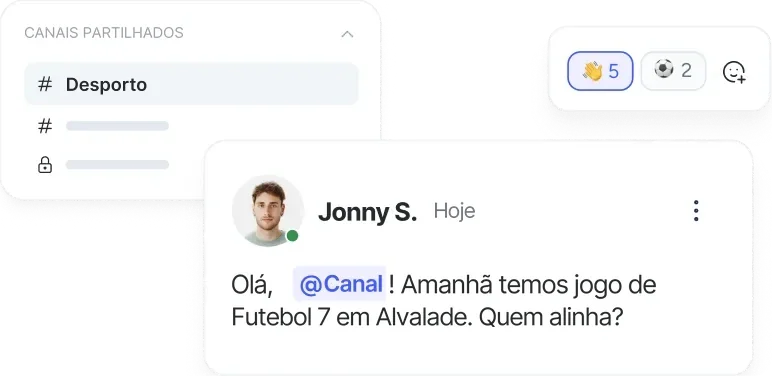 Comunicação Interna na Sesame HR