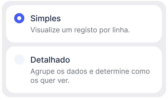 Construtor modular de relatórios