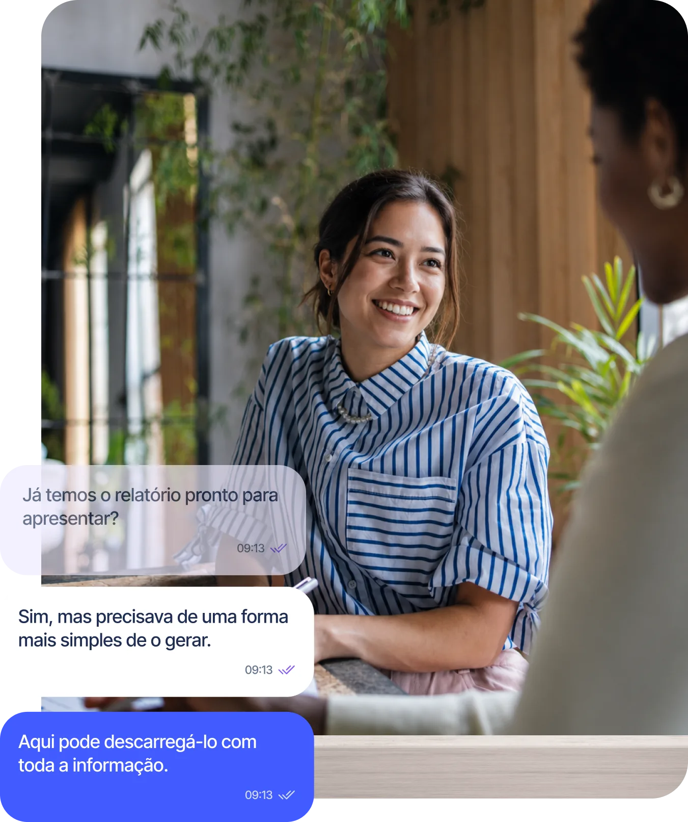 Análise de RH com IA em linguagem natural na Sesame