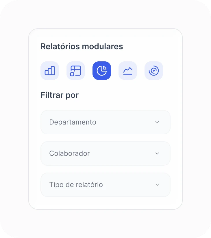 Construtor modular de relatórios na Sesame HR