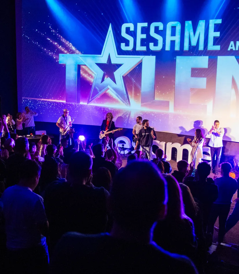 A equipa da Sesame HR no palco do Sesame Talent
