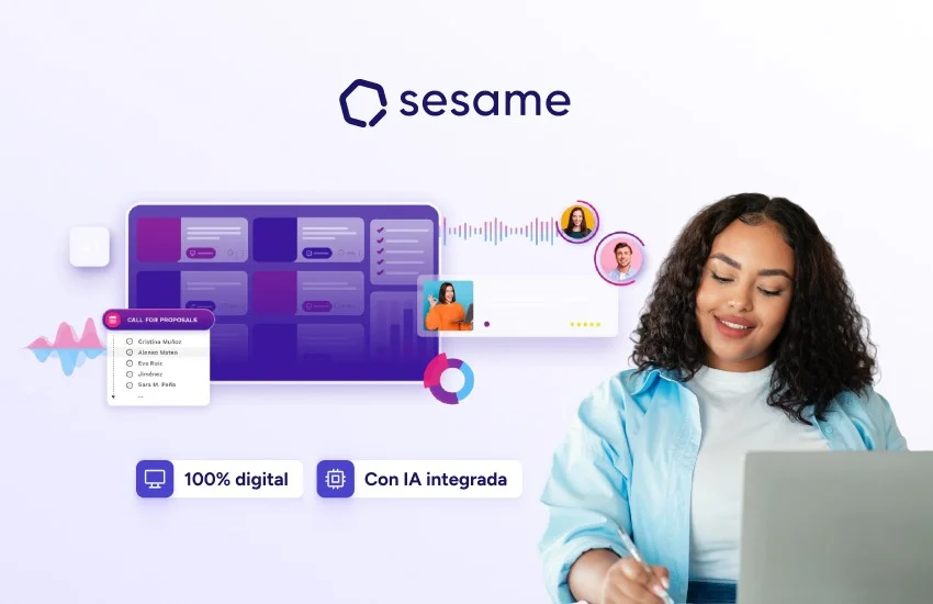 Plataforma de LMS Sesame HR